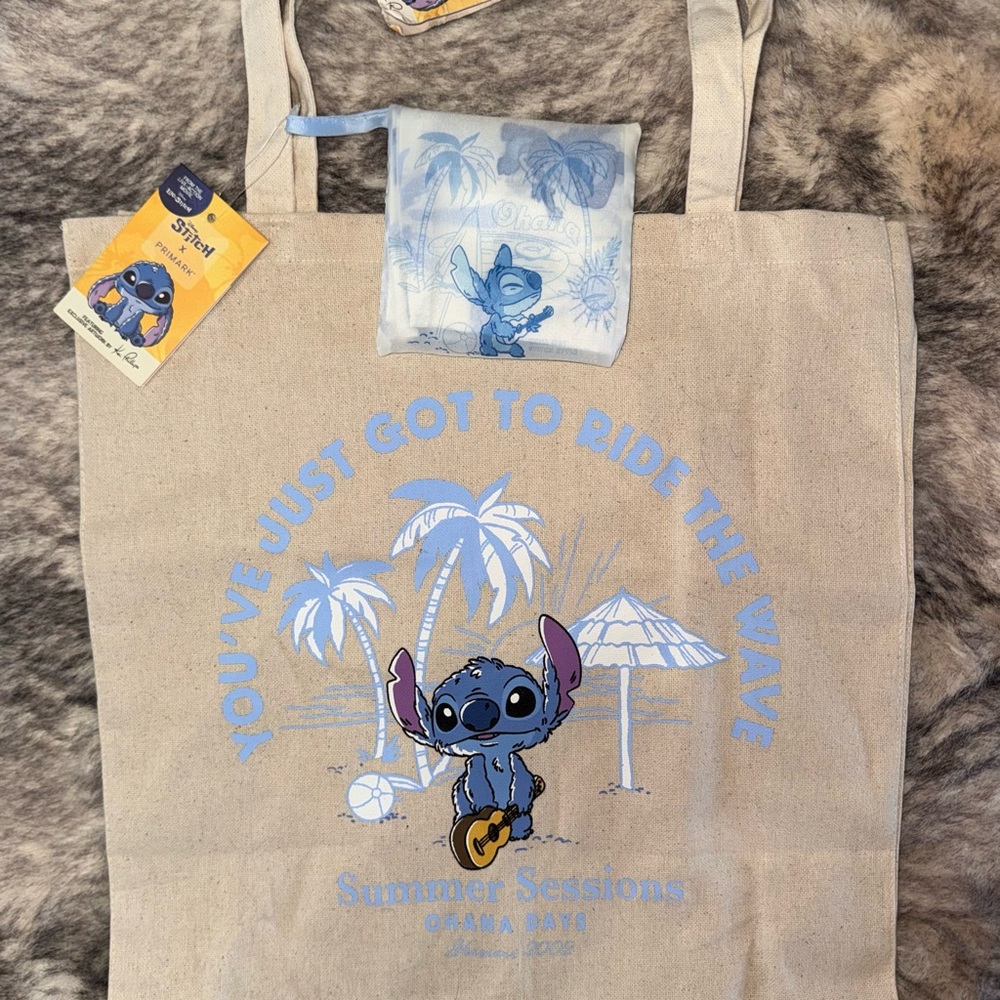 Disney Canvas Tote Bag set
